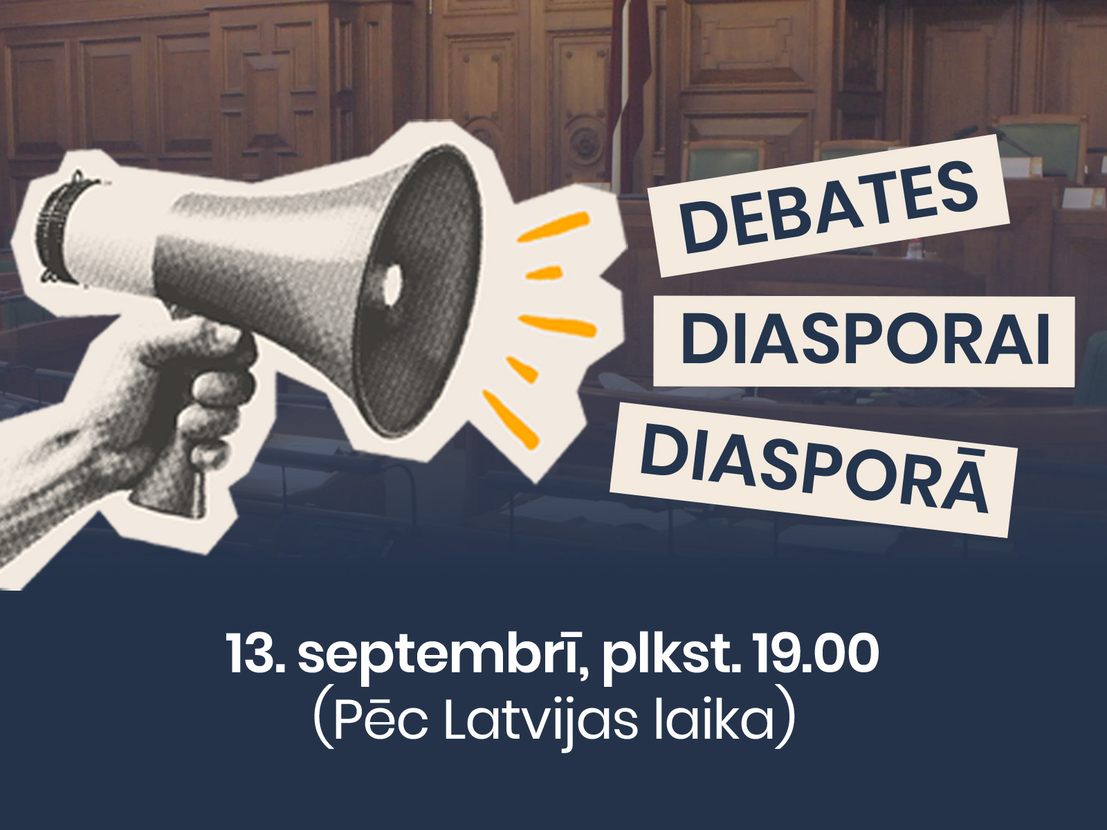 15. Saeimas deputātu kandidātu priekšvēlēšanu debates diasporai